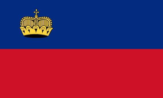 zastava lihtenstajna