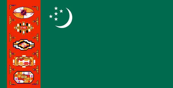 zastava turkmenistana